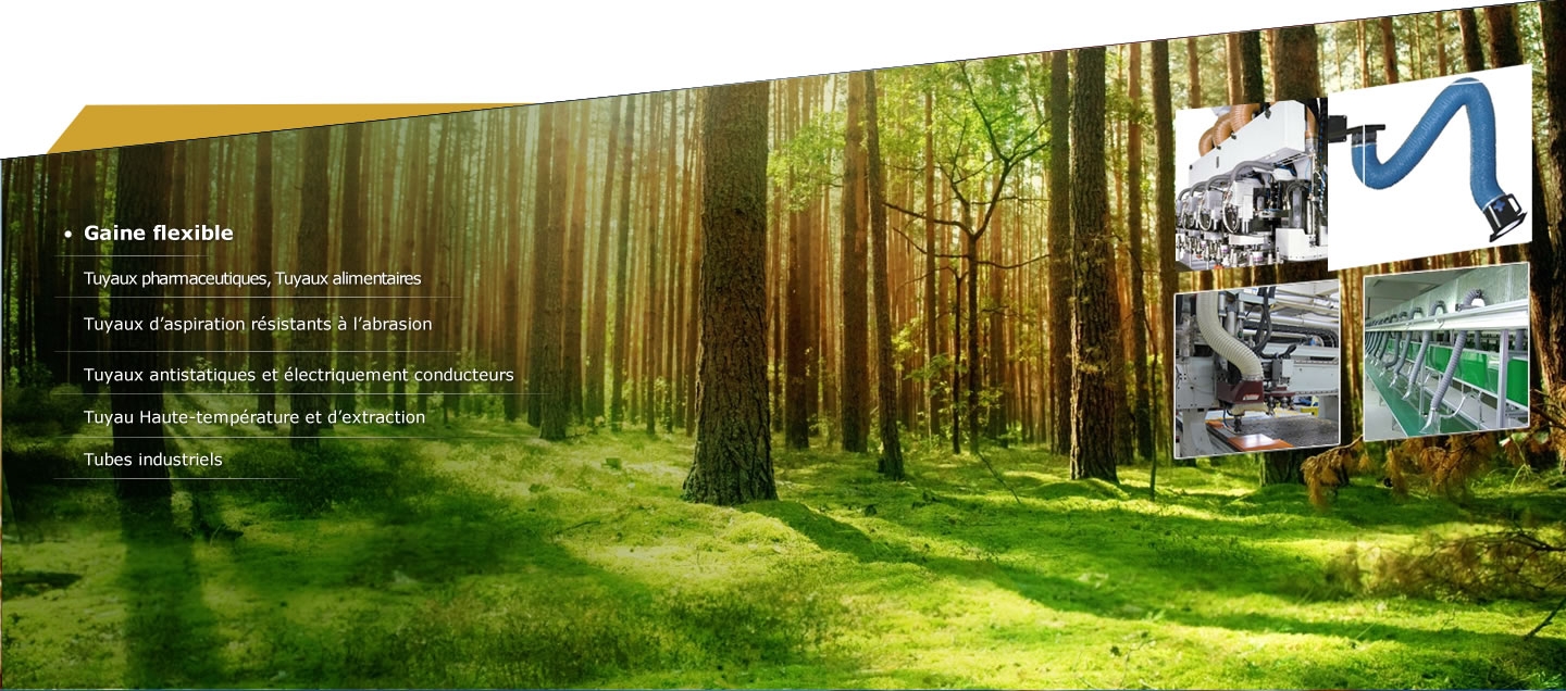 Tuyau pour machines à bois Tuyau pour machines à bois